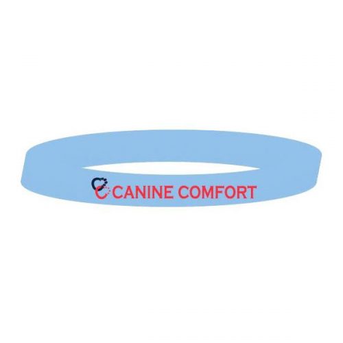 Canine Comfort blue wrist band
